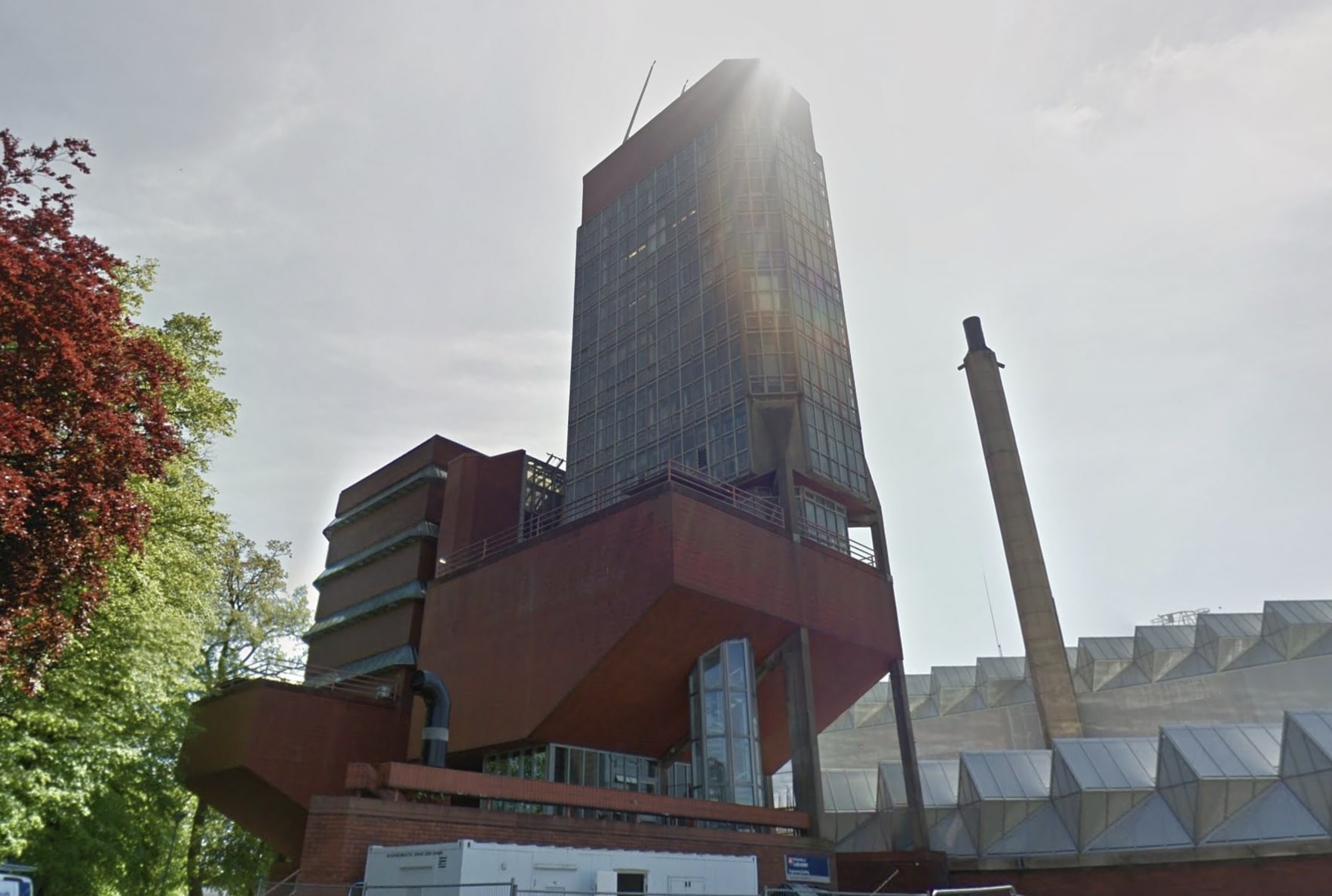 Engineering building at Leicester University
