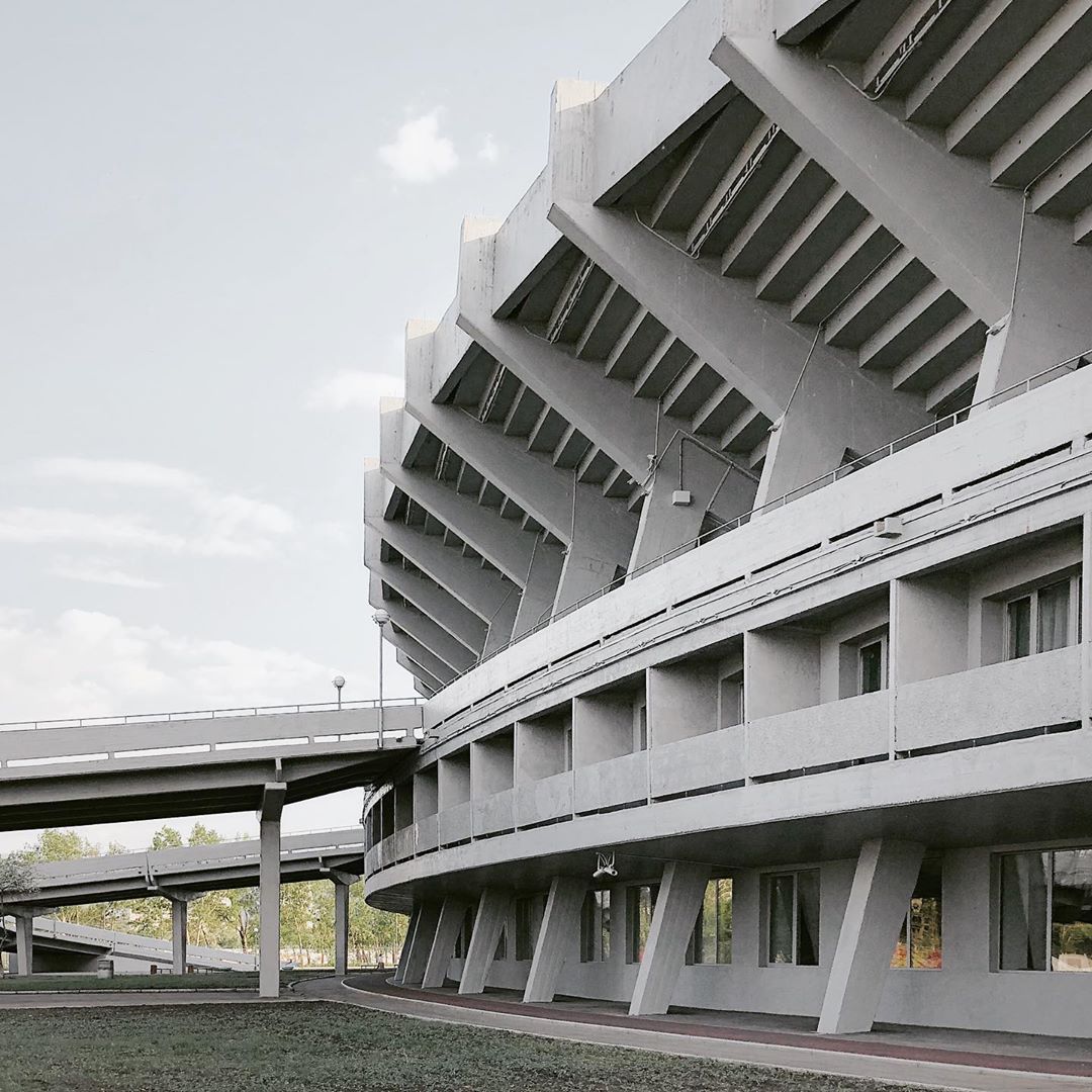 Central stadium of Krasnoyarsk school of Olympic reserve